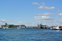 Norwegian Gem & Caribbean Princess in the distance Newport Rhode Island.jpg