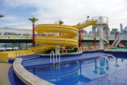 Yellow water slide aboard Norwegian Gem.jpg
