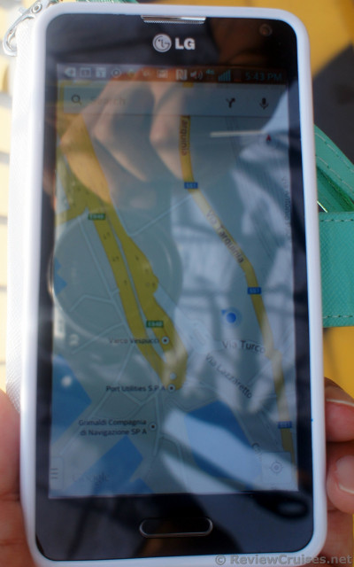 Map of Civitavecchia Excursion Tour Bus Parking Lot.jpg