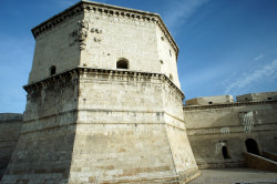 Tower and Walls at Port of Civitavecchia.jpg