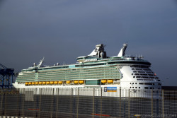 Royal Caribbean Liberty of the Seas docked @ Port of Civitavecchia.jpg