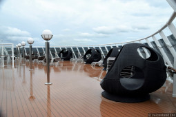 MSC Divina Solarium at Front of Deck 18